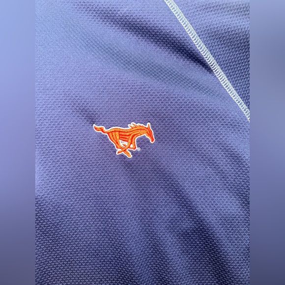 Under Armour SMU Mustangs half-zip pullover - Picture 2 of 4